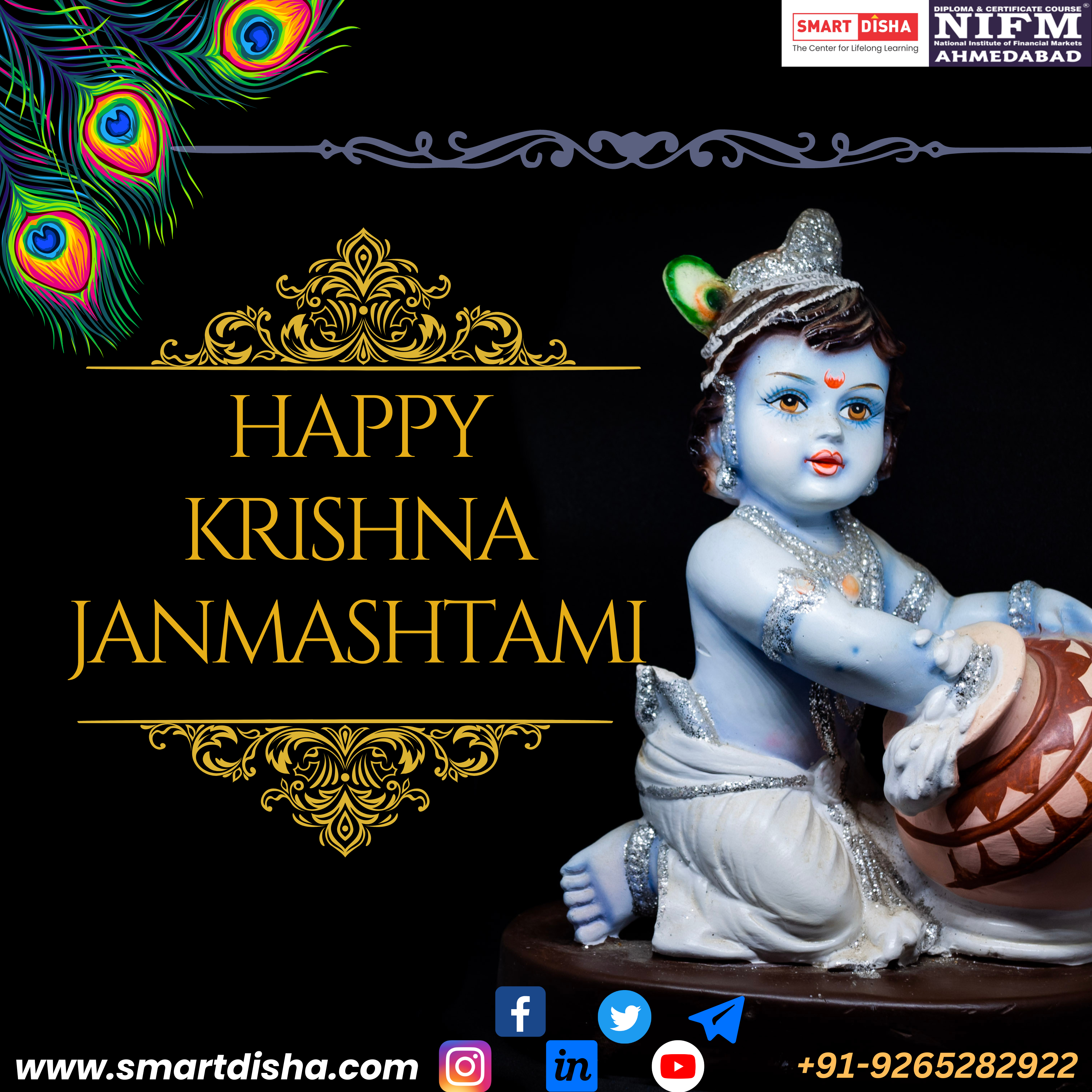 You are currently viewing The Significance of Krishna Janmashtami: Learning from Our Rich Heritage for a Happy and Peaceful Life