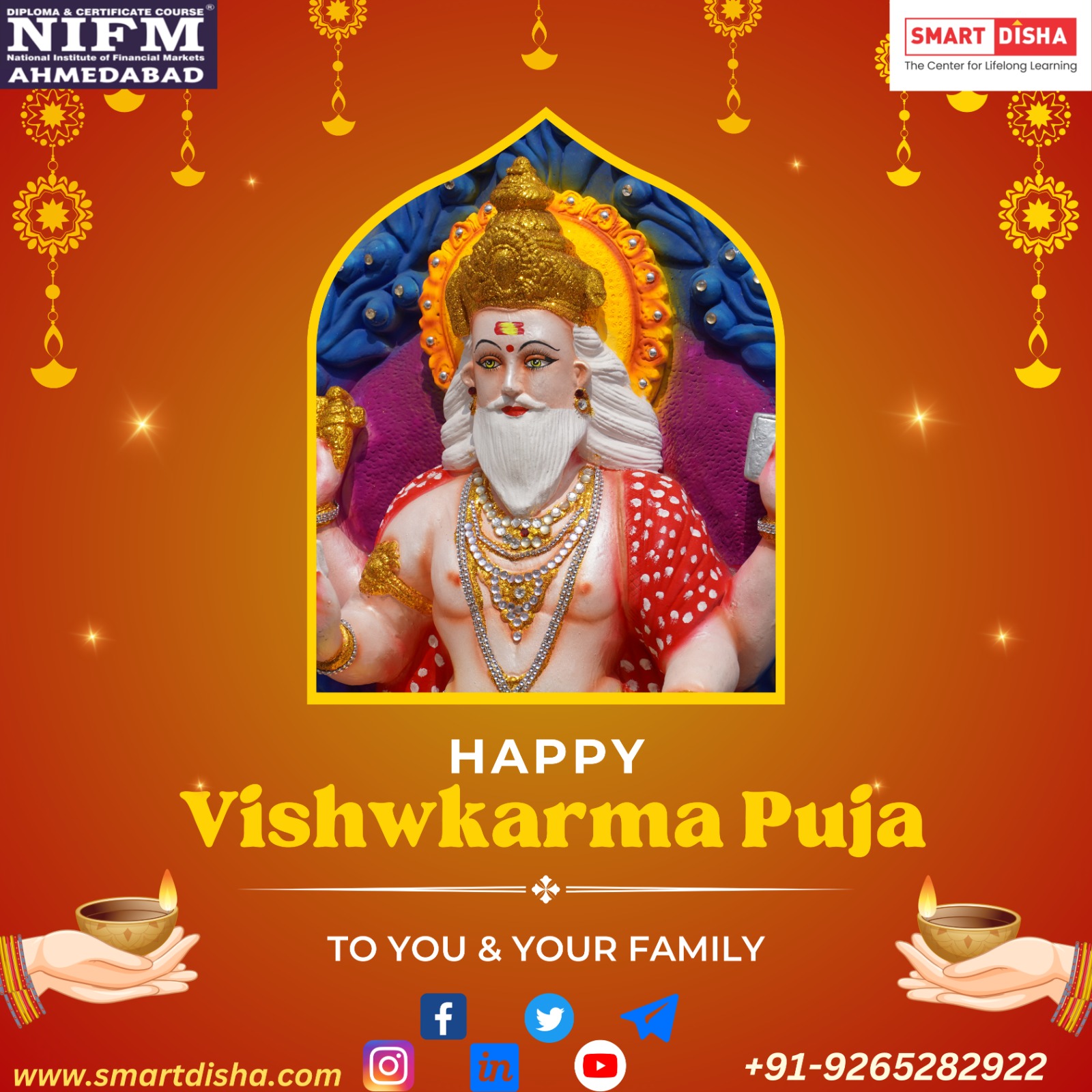 Read more about the article Harnessing the Wisdom of Viswakarma Puja: Lessons for Modern Life and Trading Success