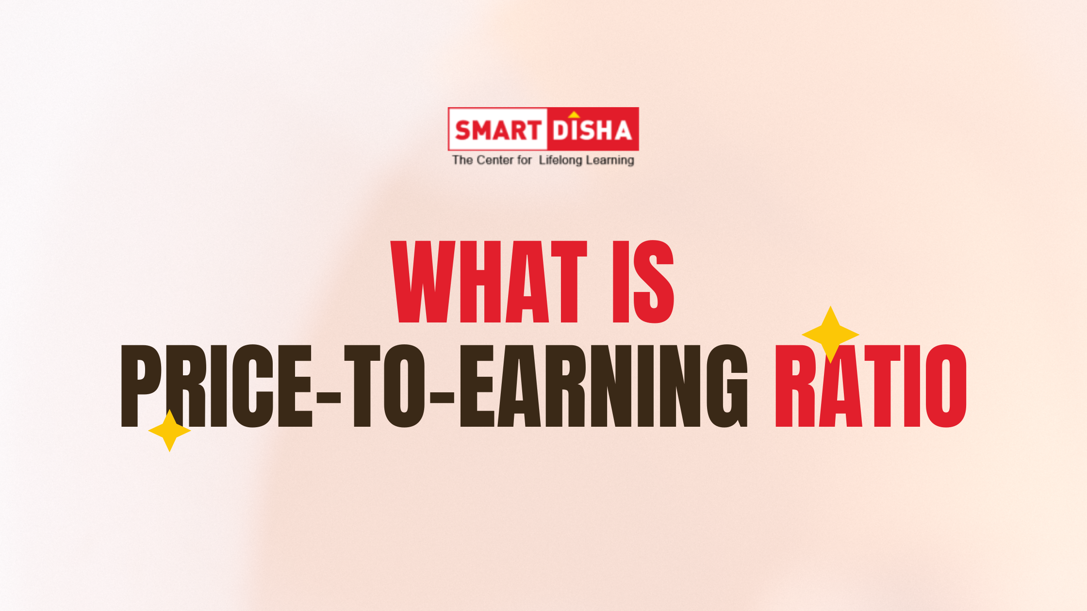 Price to earning ratio