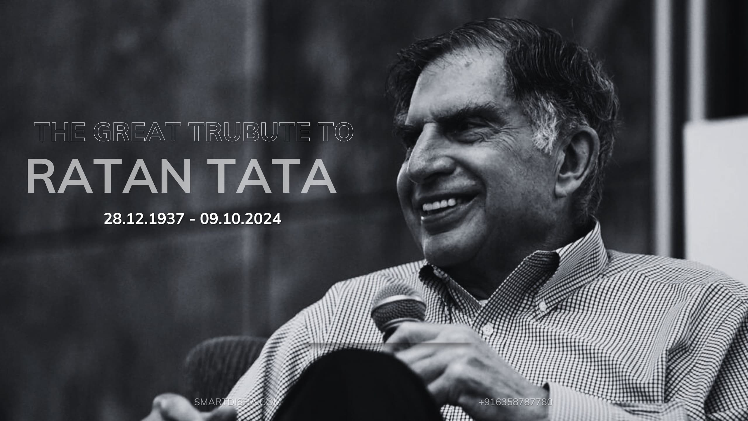 Read more about the article Tribute to Ratan Tata: A Visionary Leader Who Shaped India’s Future