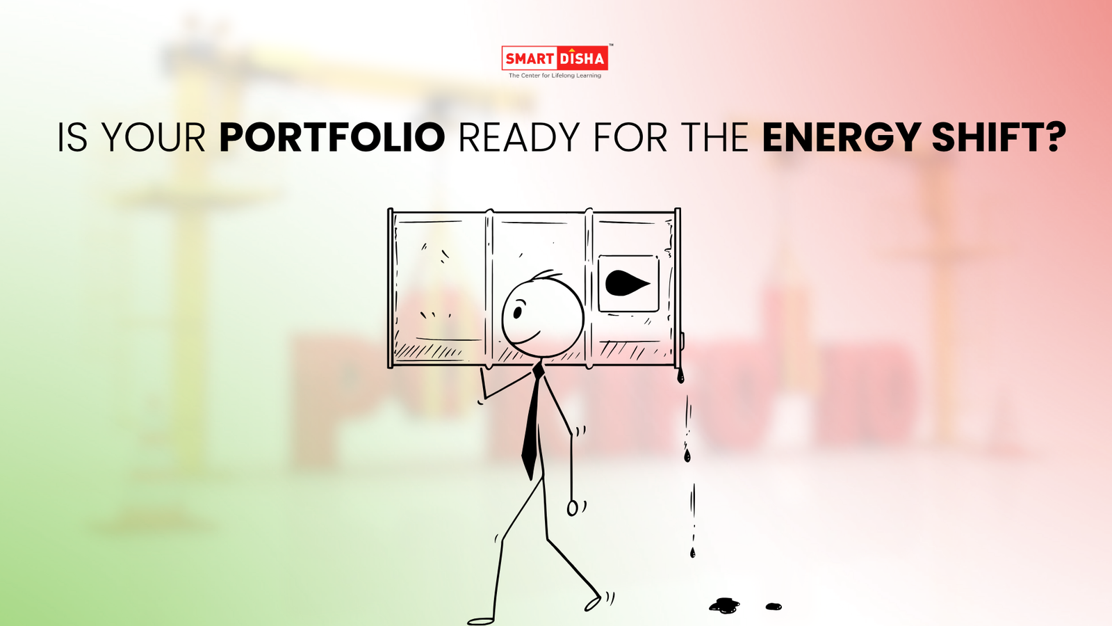 Illustration of investor portfolio transition for oil, gas, and renewable energy sector investing